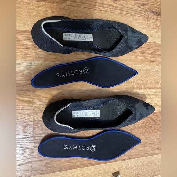 Rothy’s The Point in Grey Camo - Picture 2 of 8